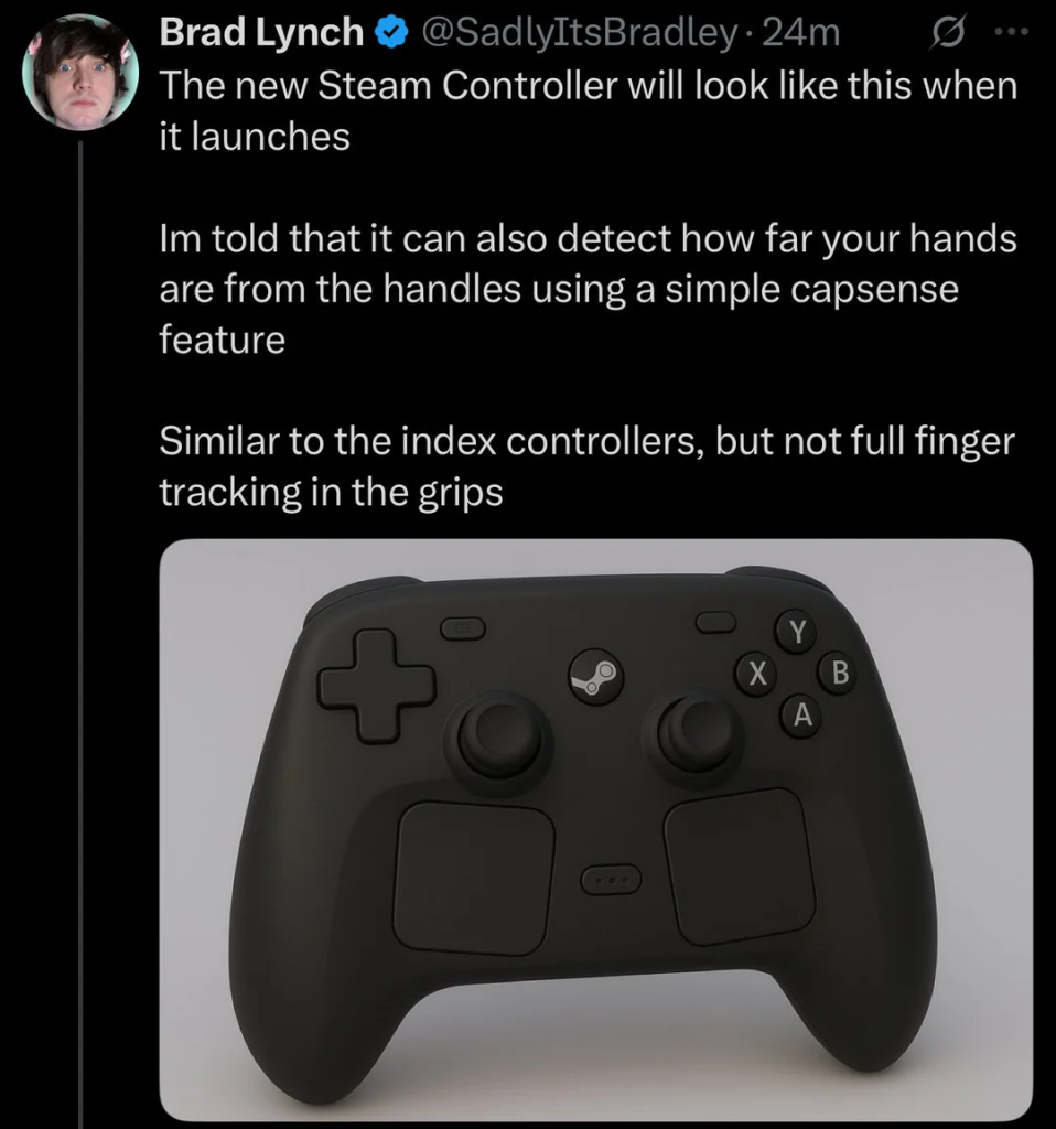 Valve-ийн шинэ Steam Controller хэрхэн харагдаж болохийг инсайдер харууллаа 2 Valve-ийн шинэ Steam Controller хэрхэн харагдаж болохийг инсайдер харууллаа