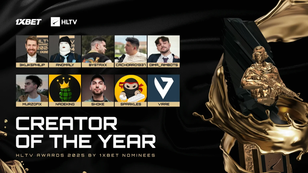HLTV Community Awards 2025: Хэрэглэгчийн санал хураалт эхэллээ 4 Community Awards 2025