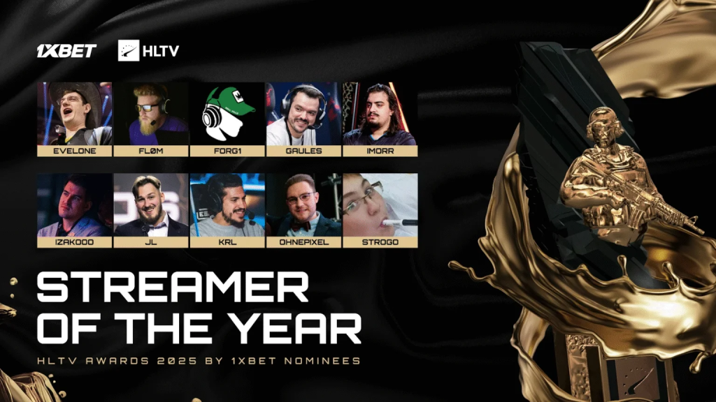 HLTV Community Awards 2025: Хэрэглэгчийн санал хураалт эхэллээ 5 Community Awards 2025