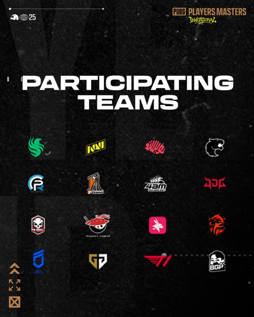 PUBG Players Masters Invitational Тэмцээний Оролцогчид Зарлагдлаа 2 PUBG Players Masters Invitational-д NAVI болон Gen.G Оролцоно