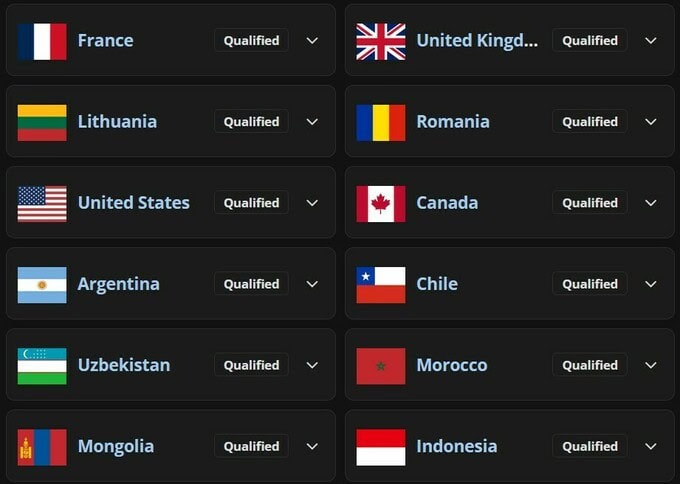 Esports Nations Cup-ийн 24 оролцогч тодорлоо 2 Esports Nations Cup-ийн 24 оролцогч тодорлоо